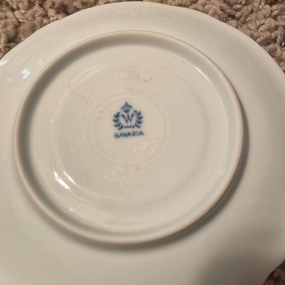 Winterling Bavaria Schwarzenbach Germany China Tea cup and saucer Set of 2 - Picture 4 of 6